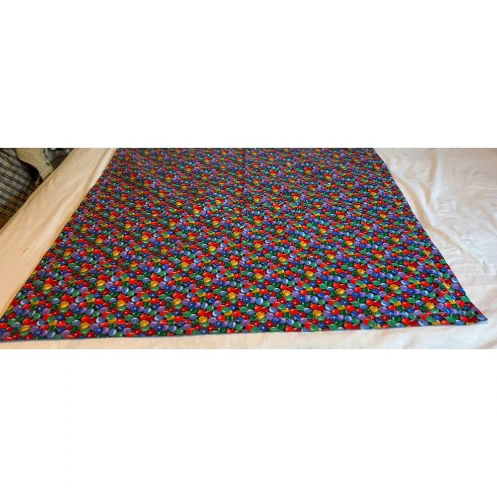 Hand Embroidered Quilt Decor Santa‎ Snowman Train Nutcracker Gift